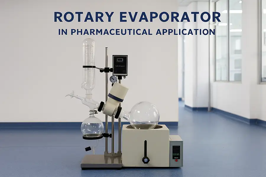 Rotary evaporator in pharmaceutical application