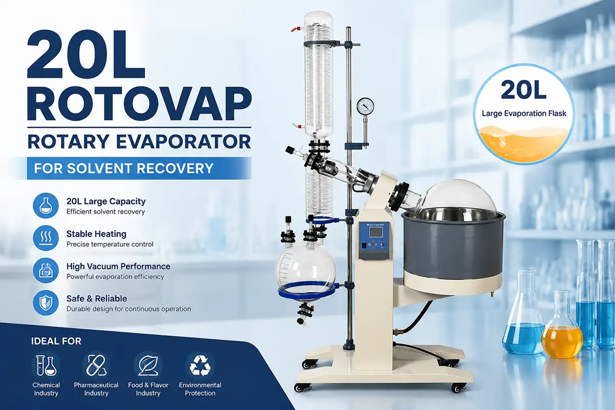 20L Rotovap Buying Guide: Features, Applications and Price | KD Rotary Evaporators