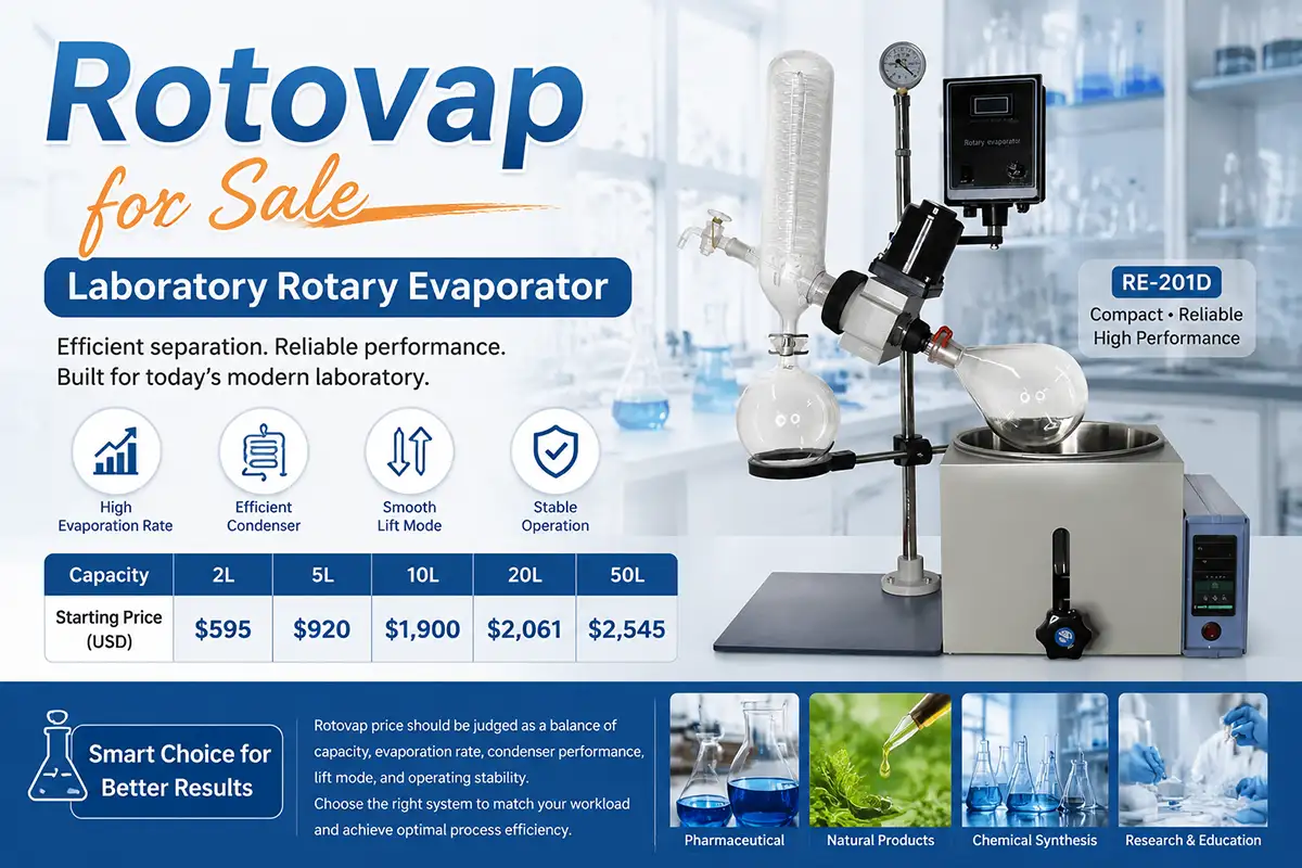 Rotovap for Sale | Complete Buying Guide for Lab and Production Use