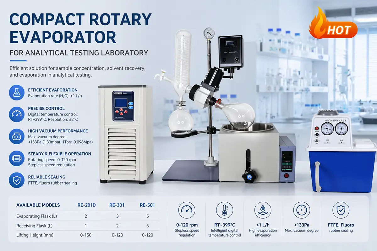 Which Rotary Evaporator Is Best for Analytical Testing?