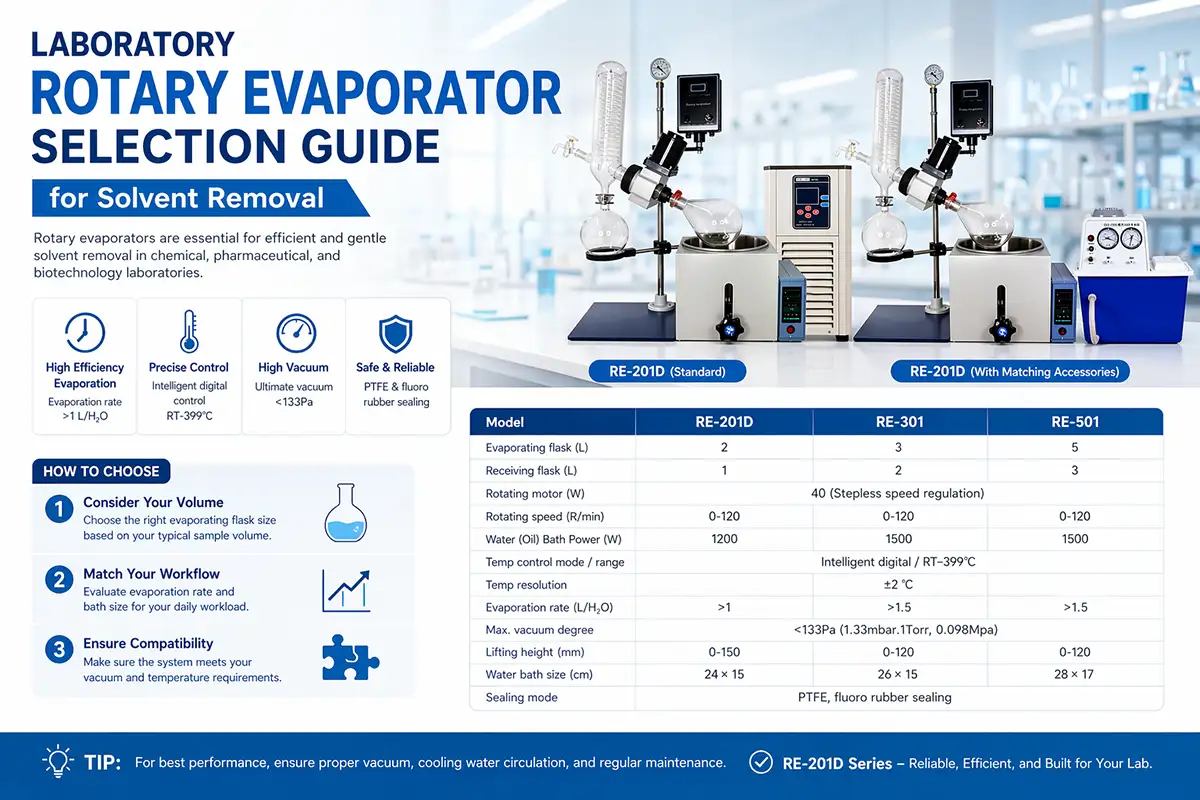 How to Choose the Right Rotary Evaporator?