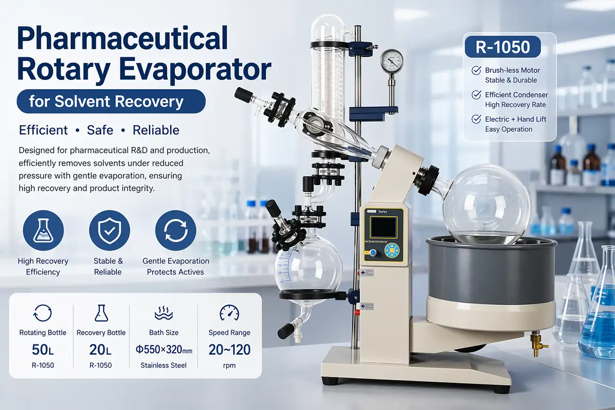 Which Rotary Evaporator Is Best for Pharmaceutical Production?