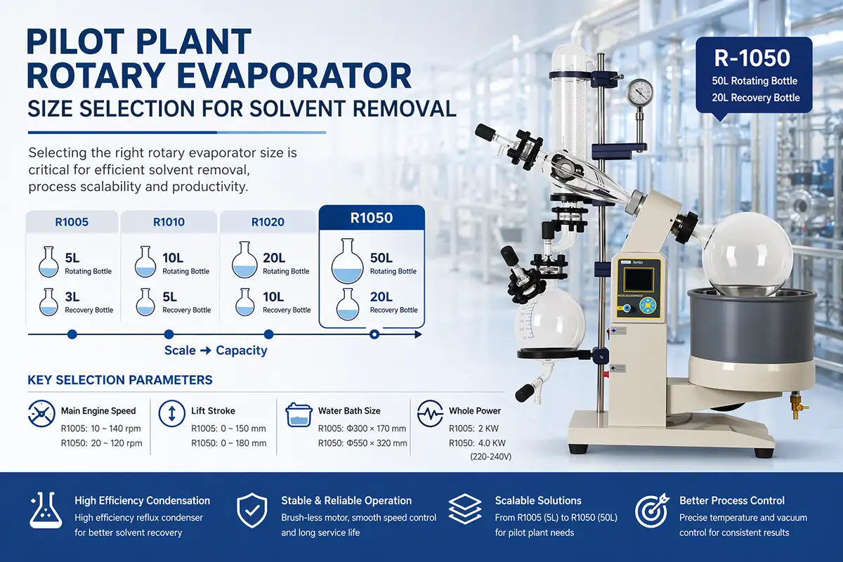 What Size Rotovap Is Best for Pilot Plant?