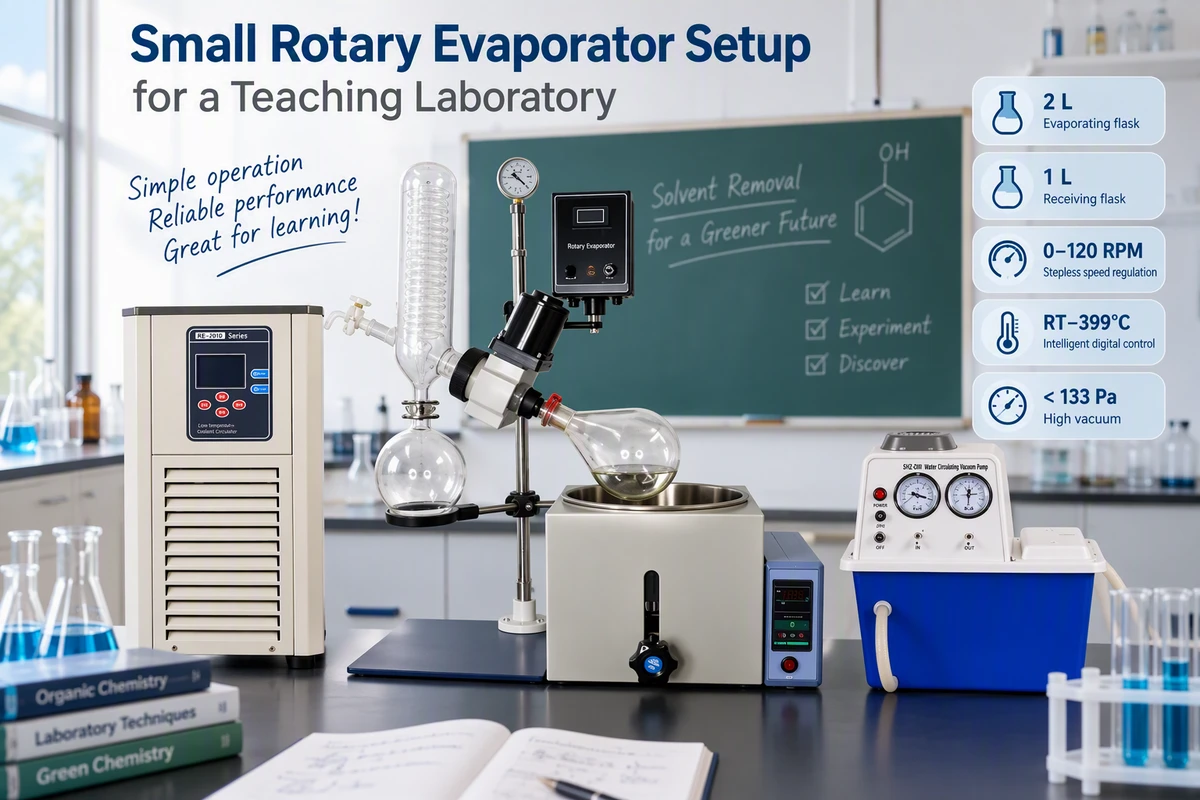Best Small Rotary Evaporator for Teaching or Research Labs